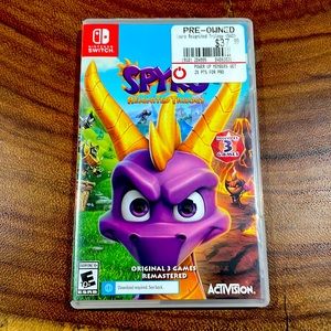 Spyro Reignited Trilogy Nintendo Switch Video Game